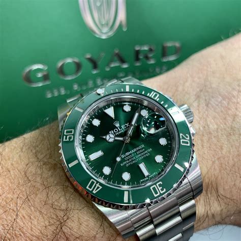 rolex submariner green dial